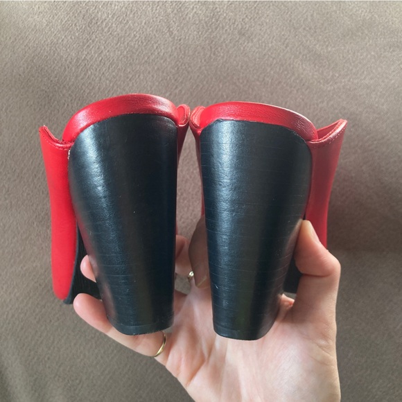 Report Ivara red point toe block heel mules - Picture 10 of 12